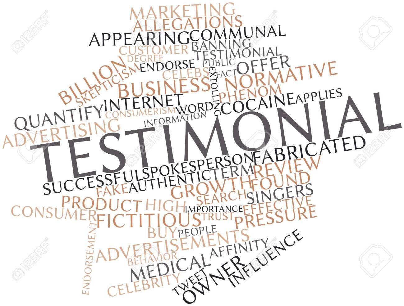 16578613 Abstract Word Cloud For Testimonial With Related Tags And Terms